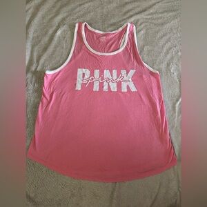 NWT PINK Victoria’s Secret Racerback Everyday Tank Top